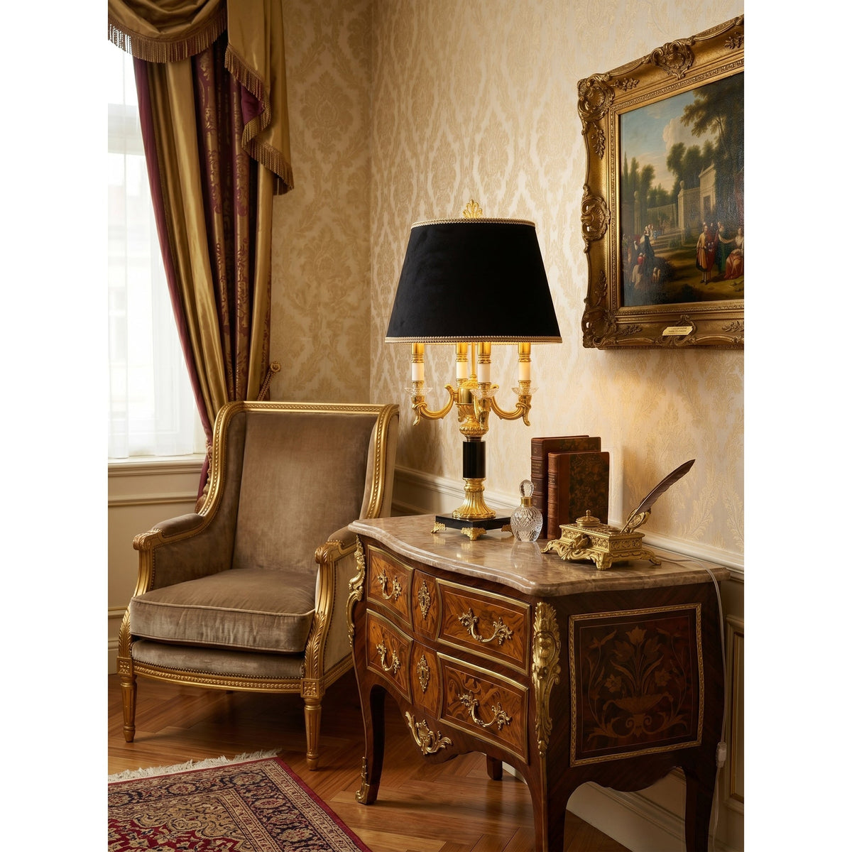 Noctraigne lámpara de mesa