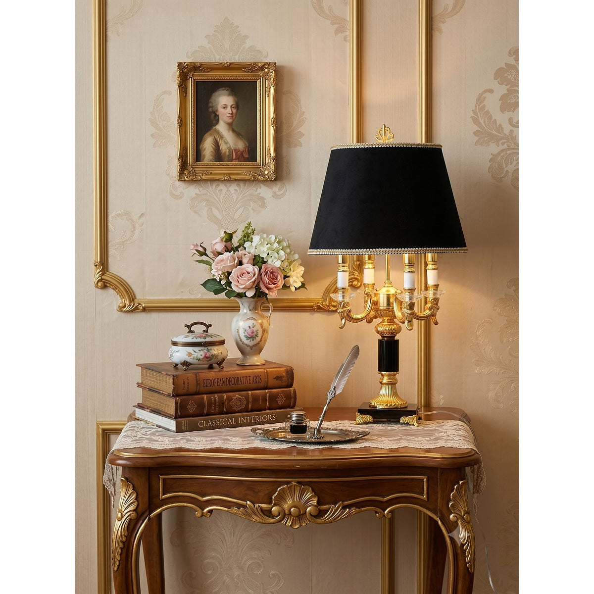 Noctraigne lámpara de mesa