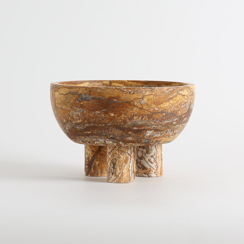 Graftmere Cuenco de mármol con pedestal