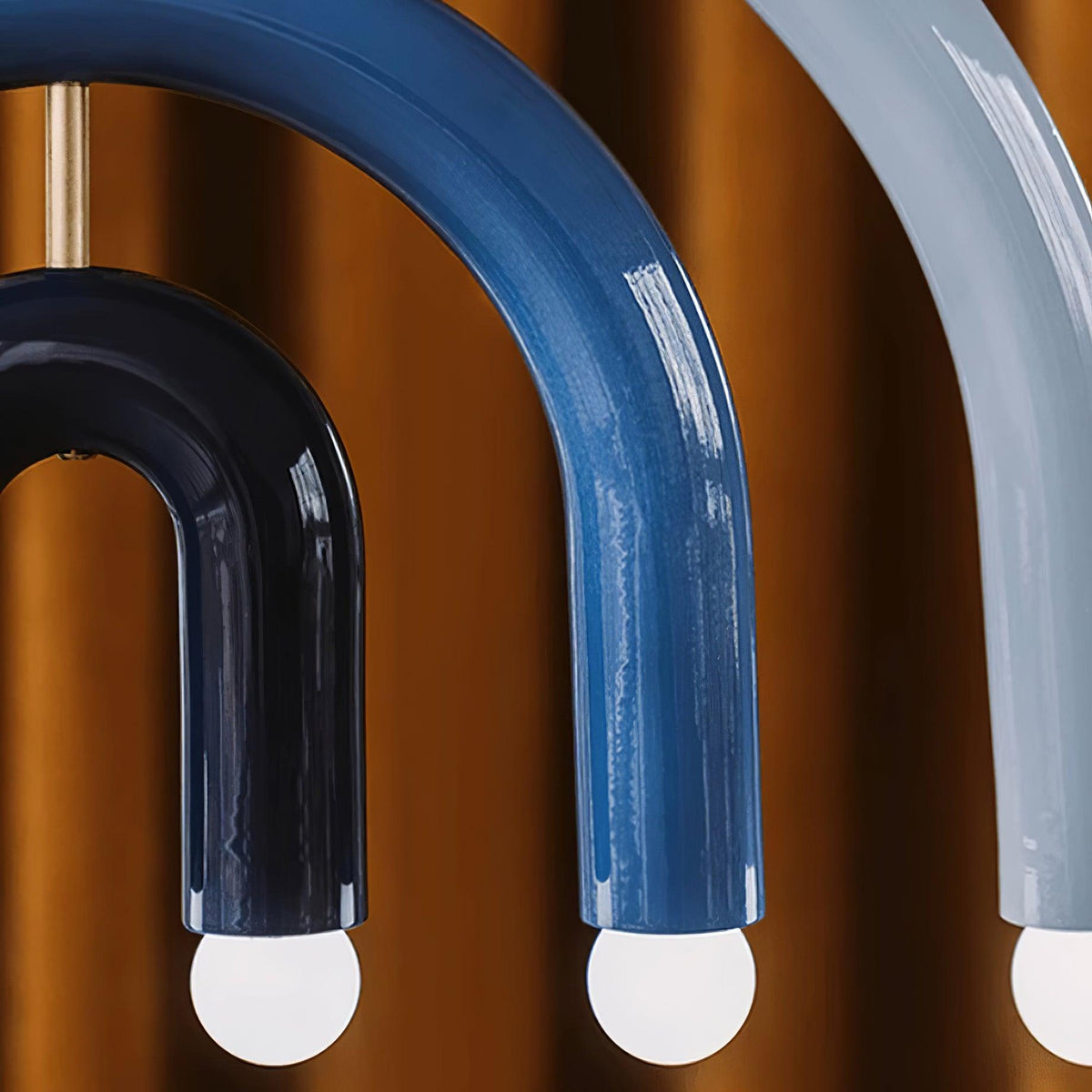Lámpara colgante Rainbow moderna de metal para comedor