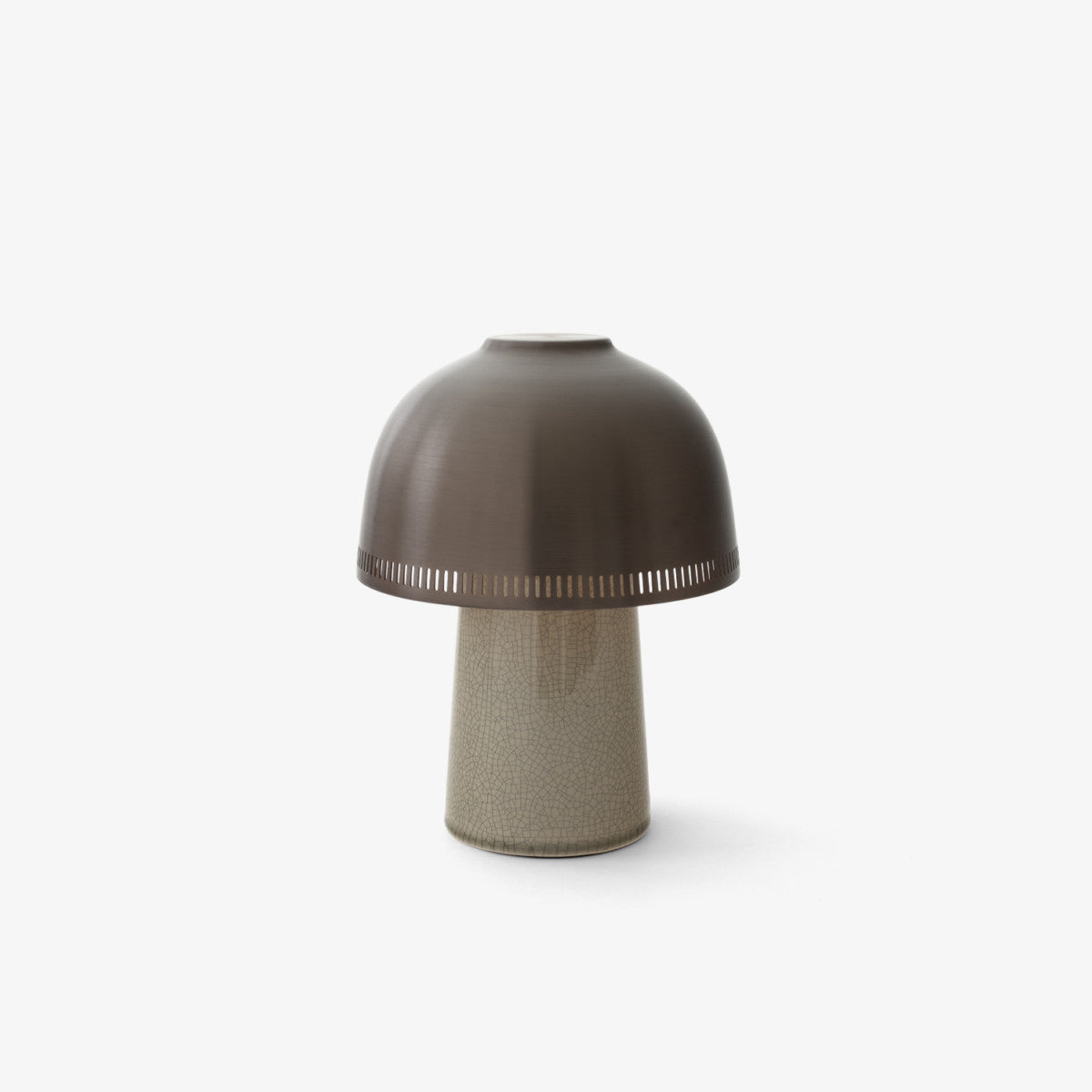 Raku lámpara de mesa