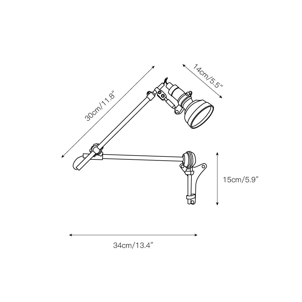 Ivsolara aplique de pared