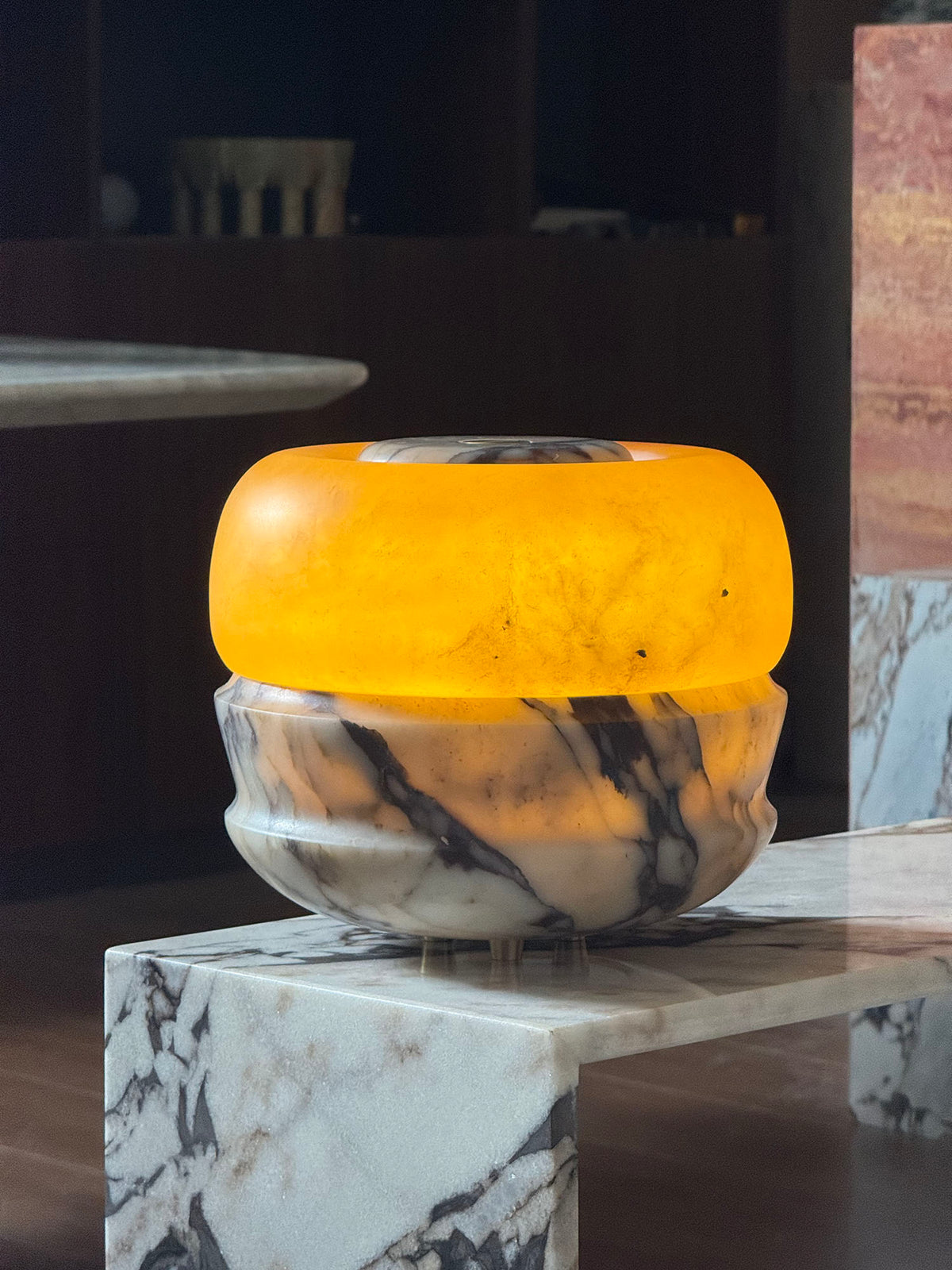 Soriviella lámpara de mesa