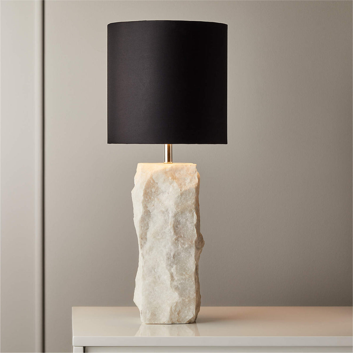Cotia lámpara de mesa de mármol