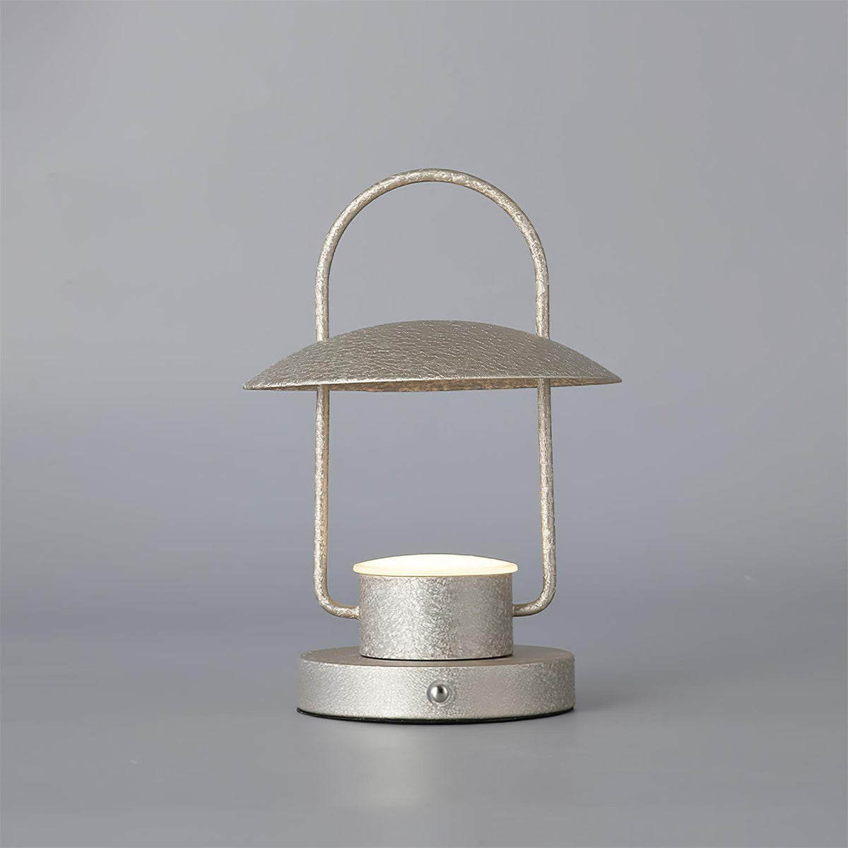 Solaran lámpara de mesa gris contemporánea