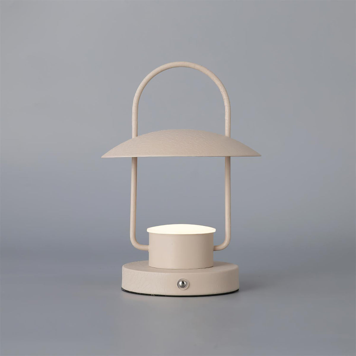 Solaran lámpara de mesa gris contemporánea