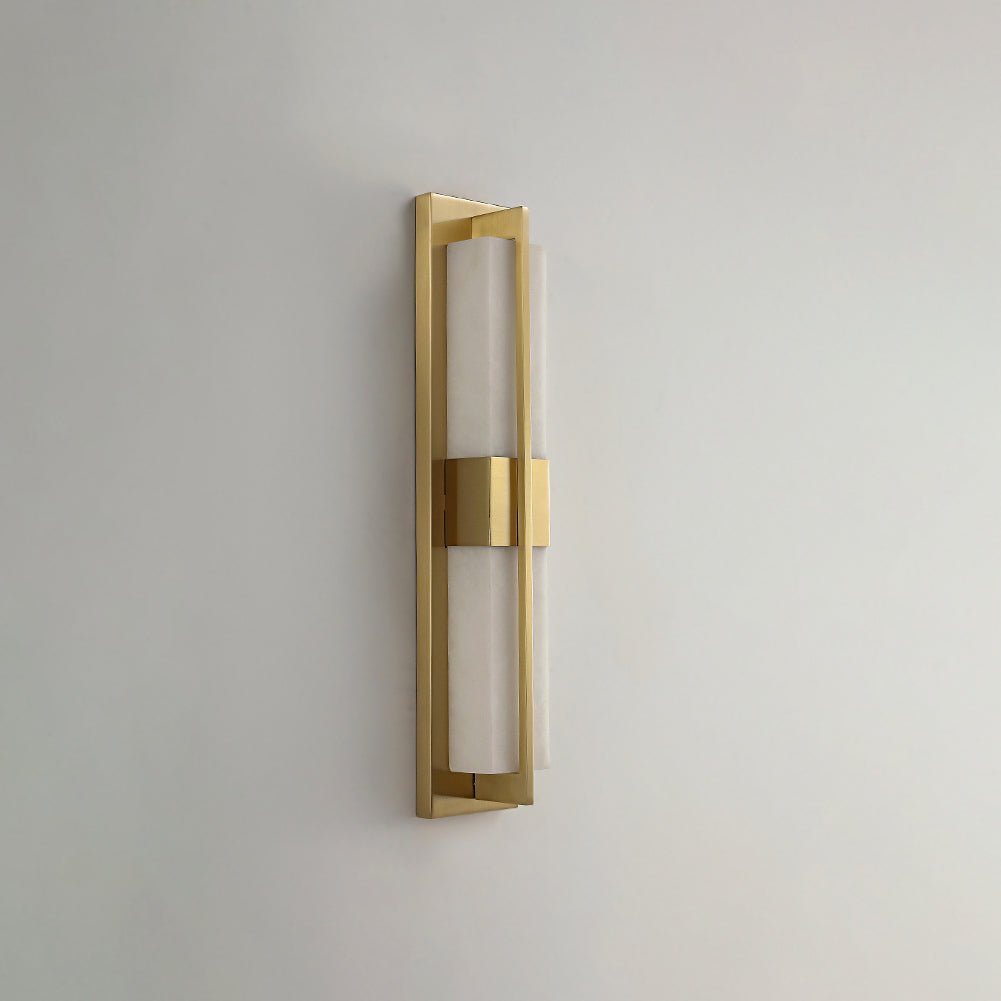 Laxor aplique de pared alabastro latón