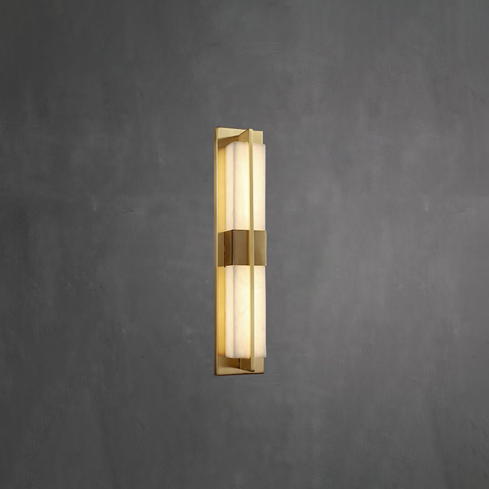 Laxor aplique de pared alabastro latón