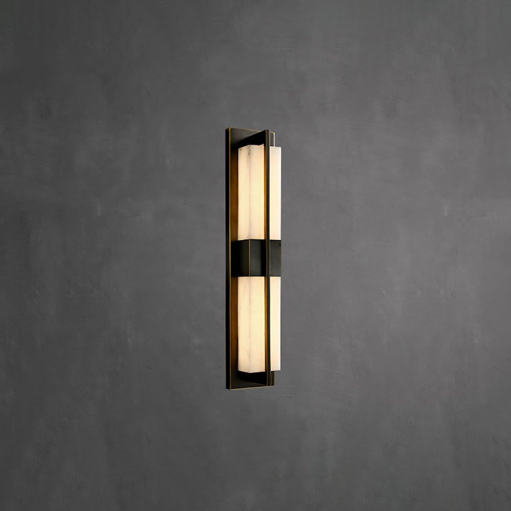 Laxor aplique de pared alabastro latón