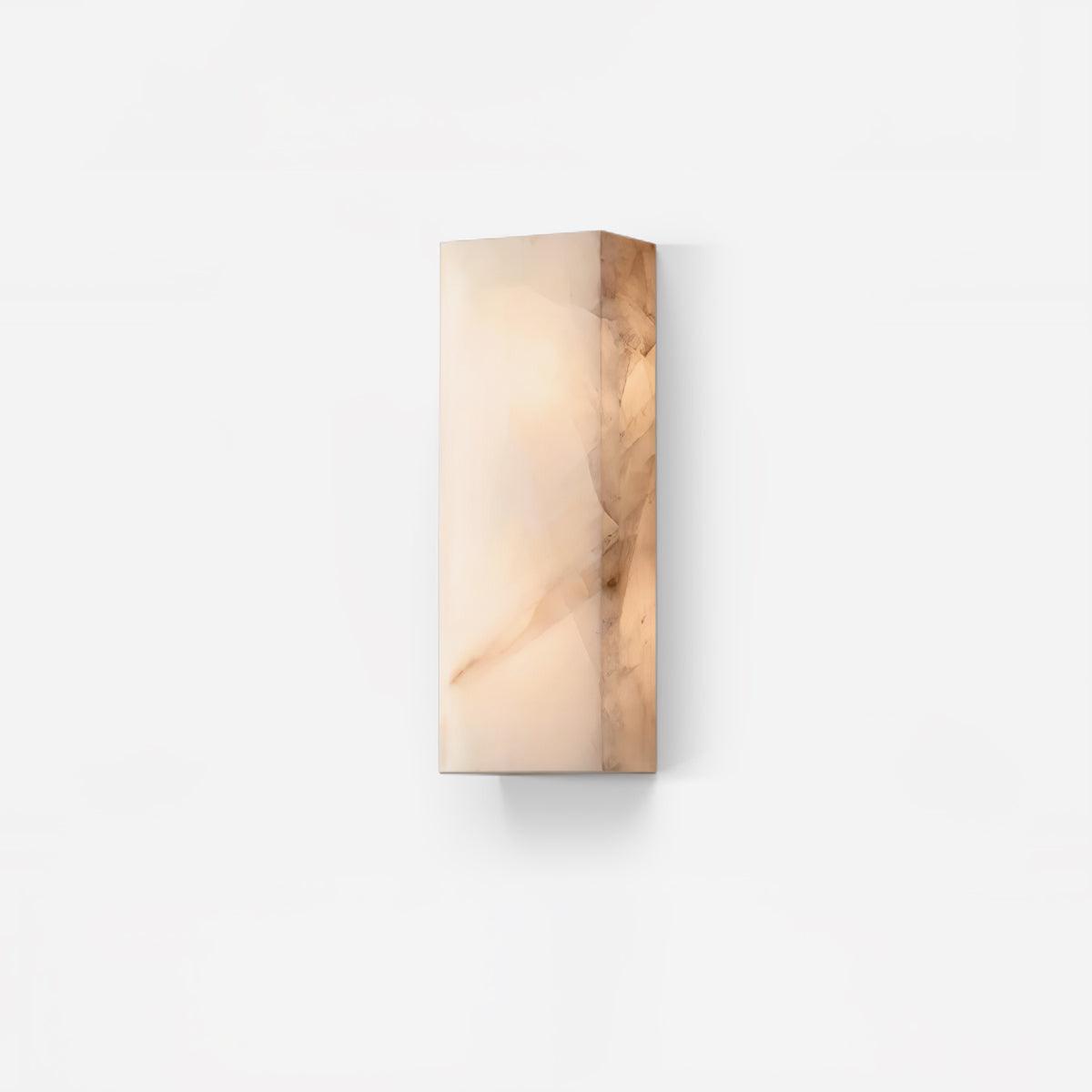Eirivise aplique de pared minimalista de alabastro