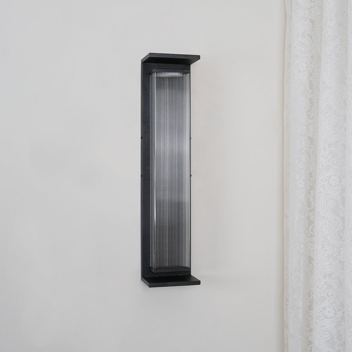 Erivan aplique de pared rectangular exterior