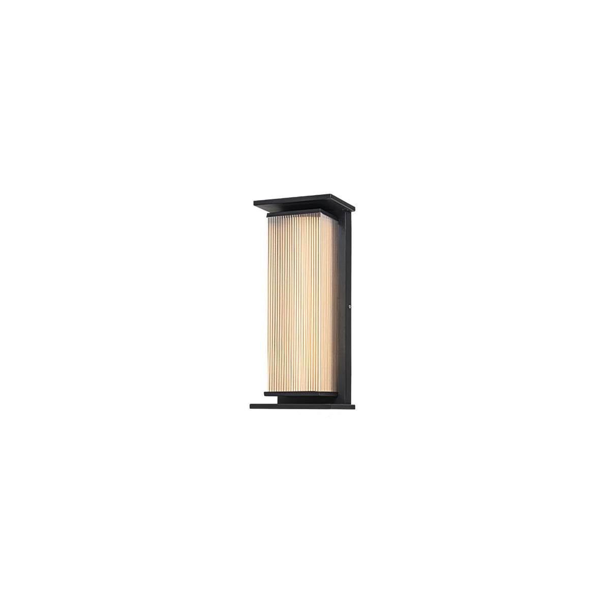 Erivan aplique de pared rectangular exterior