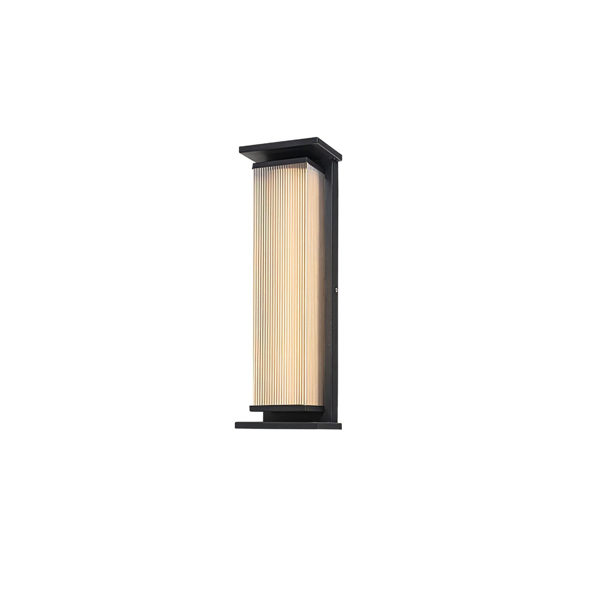 Erivan aplique de pared rectangular exterior