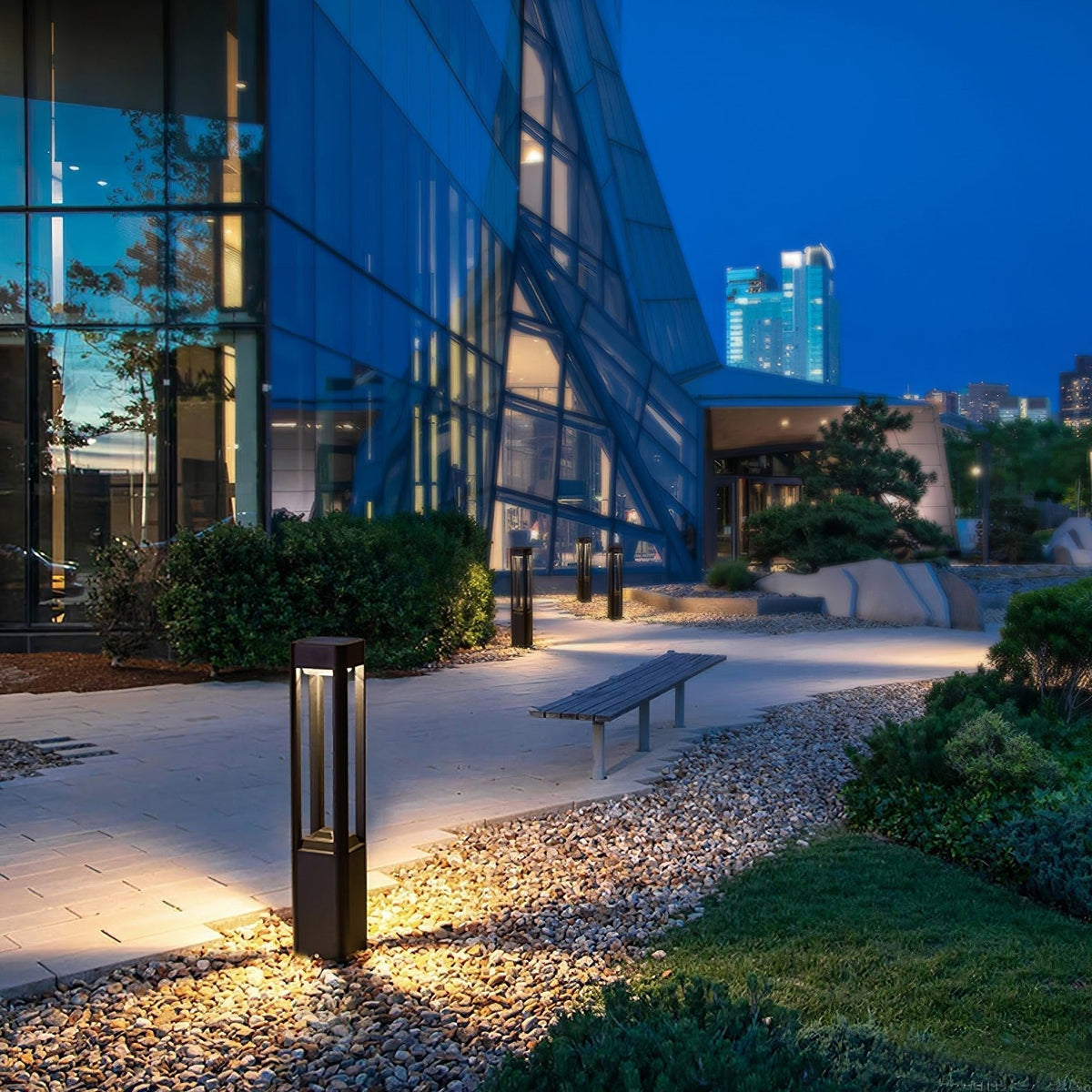 Feroraya luminaria exterior de aluminio