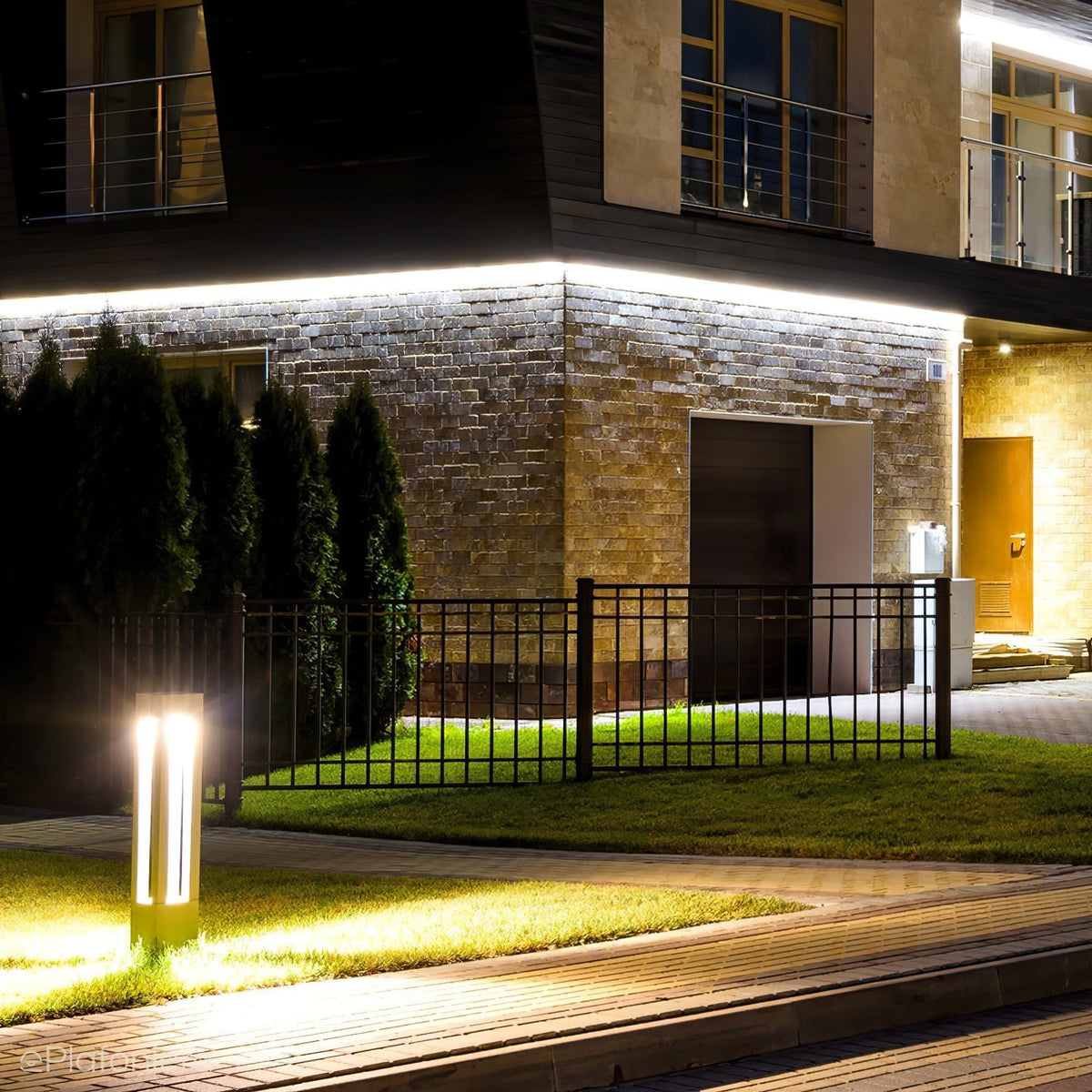 Feroraya luminaria exterior de aluminio