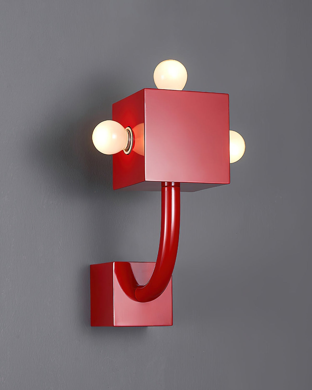 Axis aplique de pared rojo