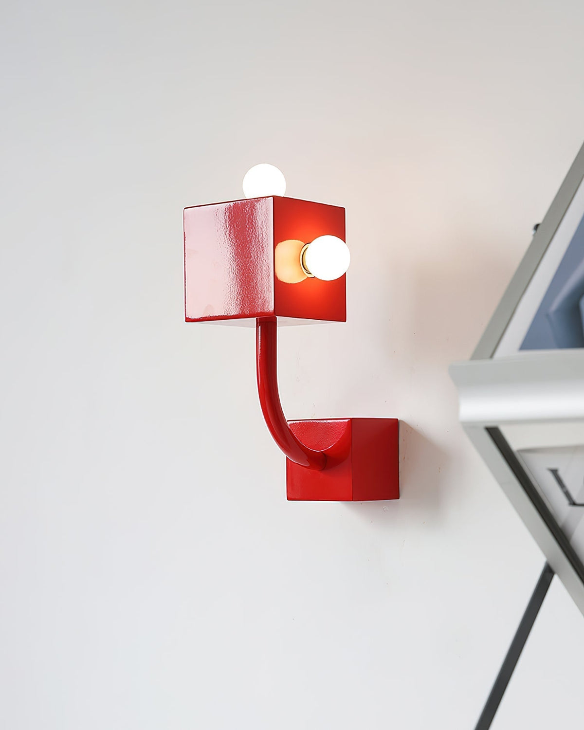 Axis aplique de pared rojo