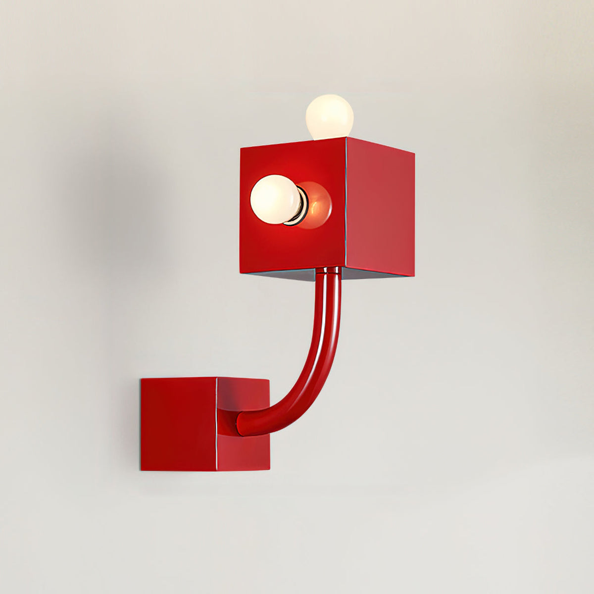 Axis aplique de pared rojo