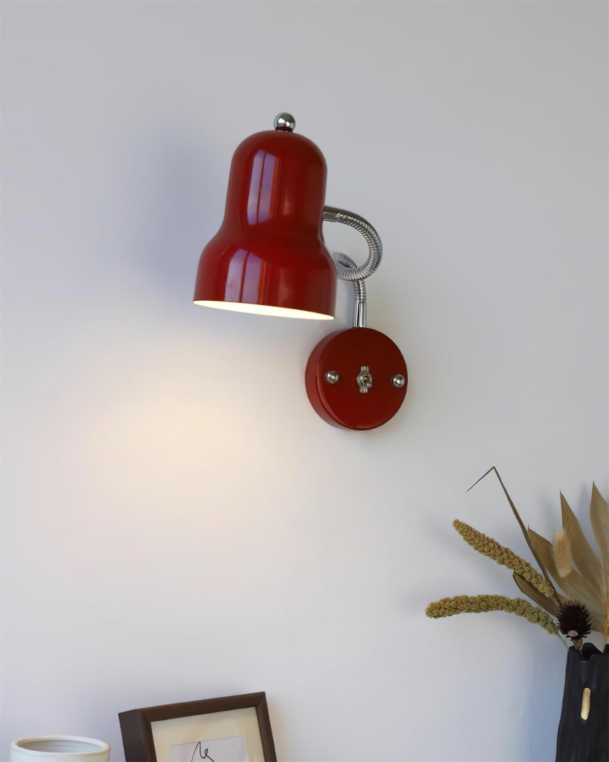 Feylo aplique de pared rojo