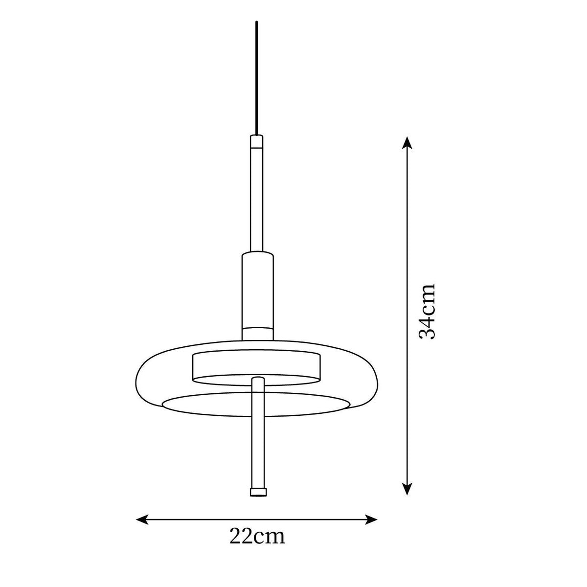 Zenith lámpara colgante