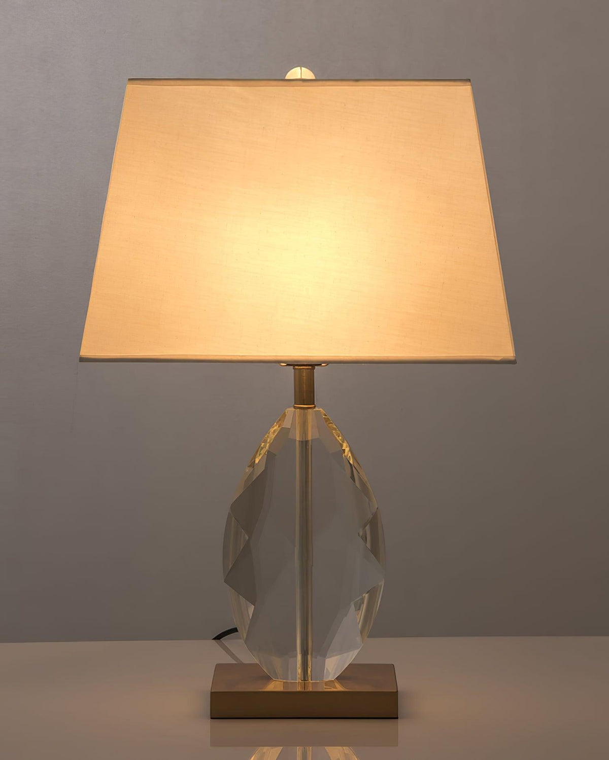 Ulliryre lámpara de mesa con cristal y escritorio