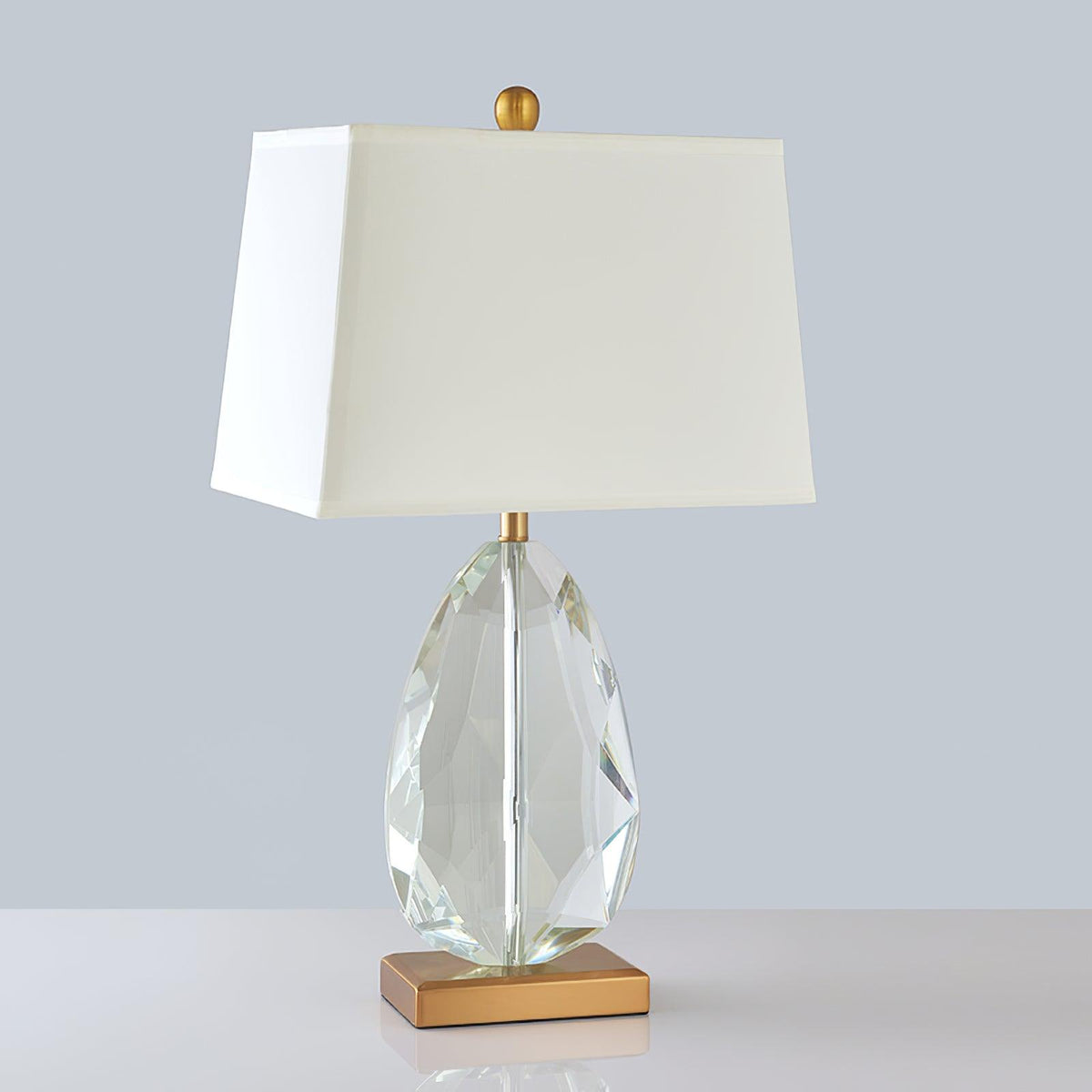 Ulliryre lámpara de mesa con cristal y escritorio