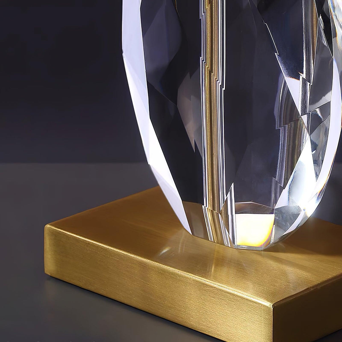 Ulliryre lámpara de mesa con cristal y escritorio