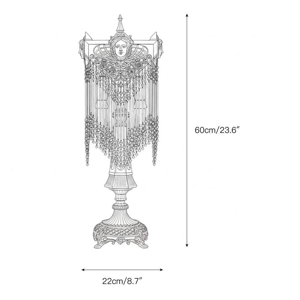Valdorian lámpara de mesa