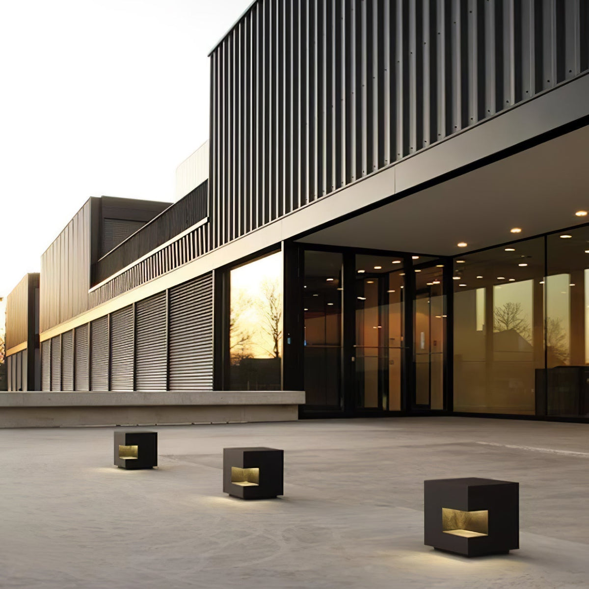 Aki luminaria exterior moderna de acrílico