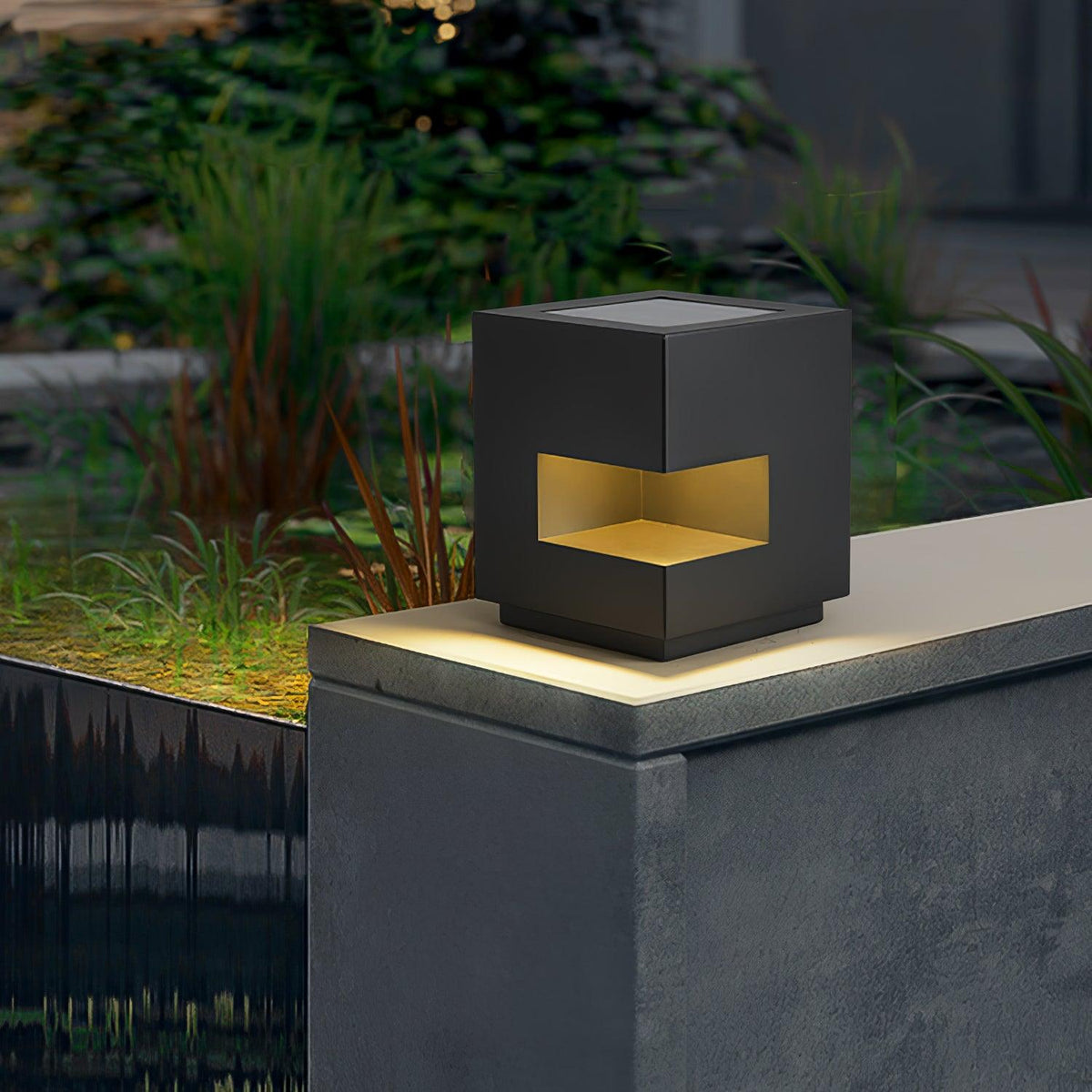 Aki luminaria exterior moderna de acrílico