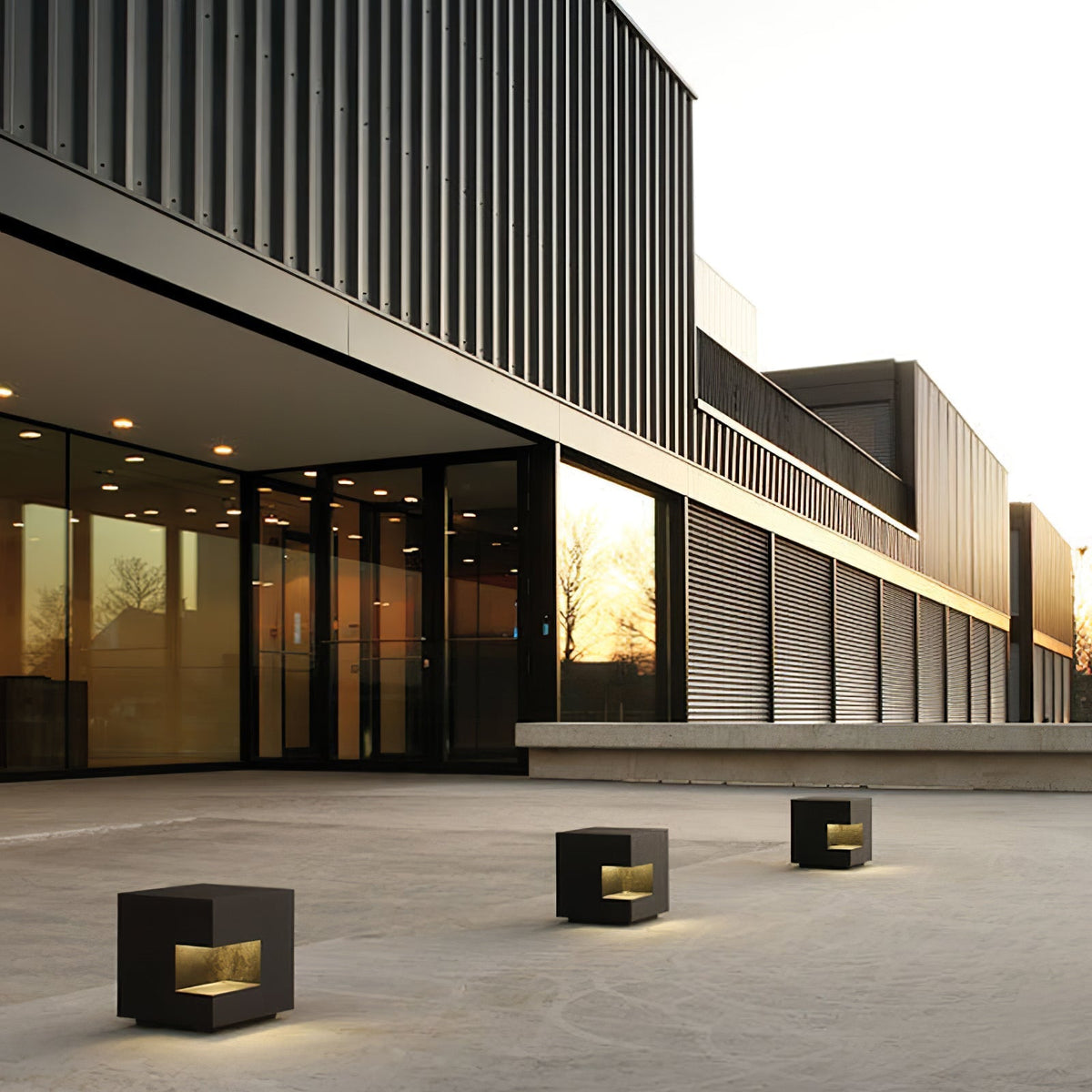 Aki luminaria exterior moderna de acrílico