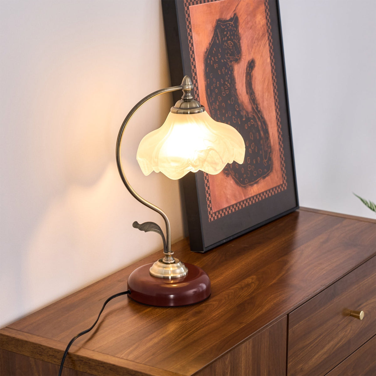 Velivise lámpara de mesa Flower