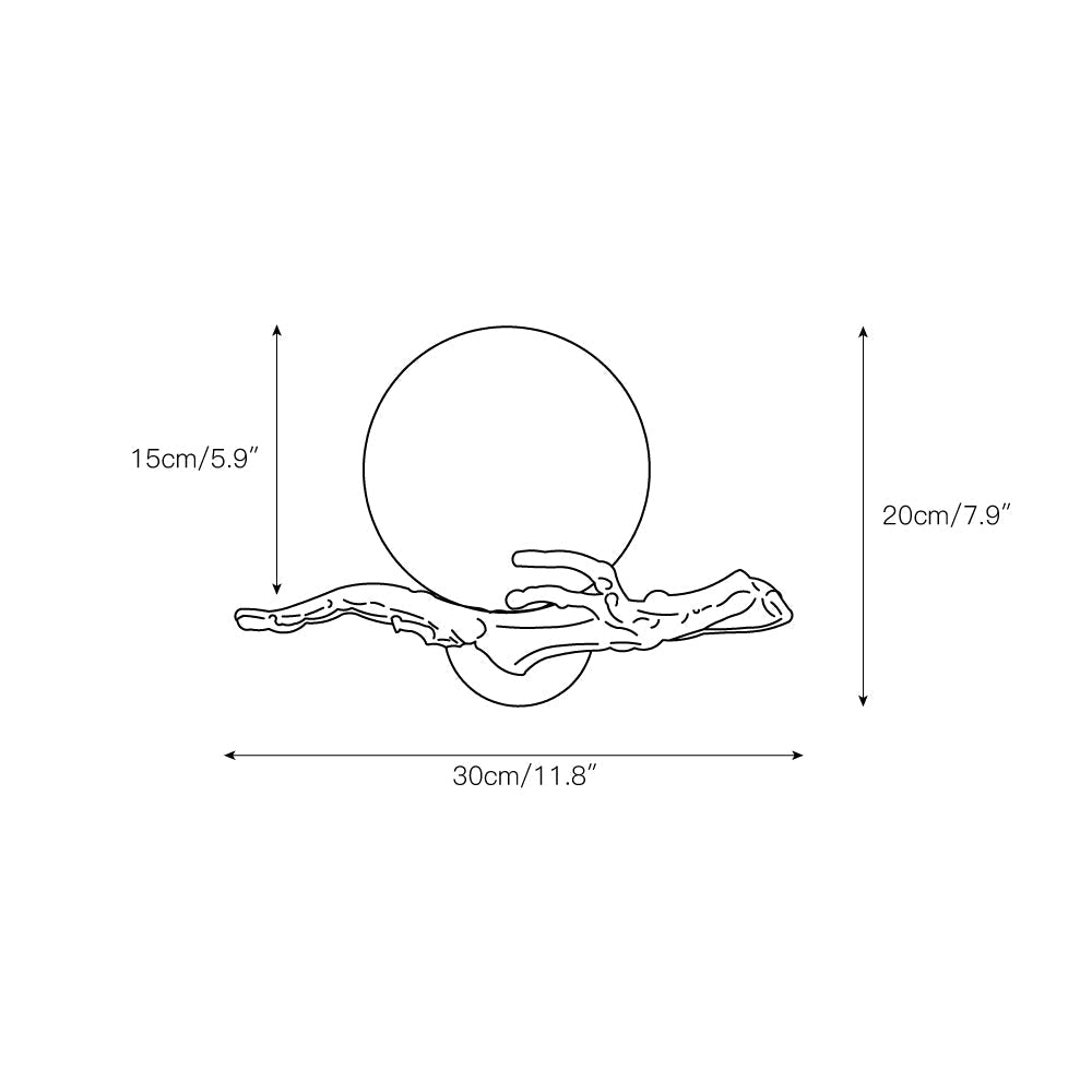 Terieleria aplique de pared