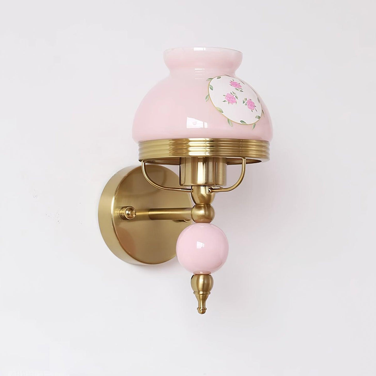Evia aplique de pared de vidrio para dormitorio o pasillo