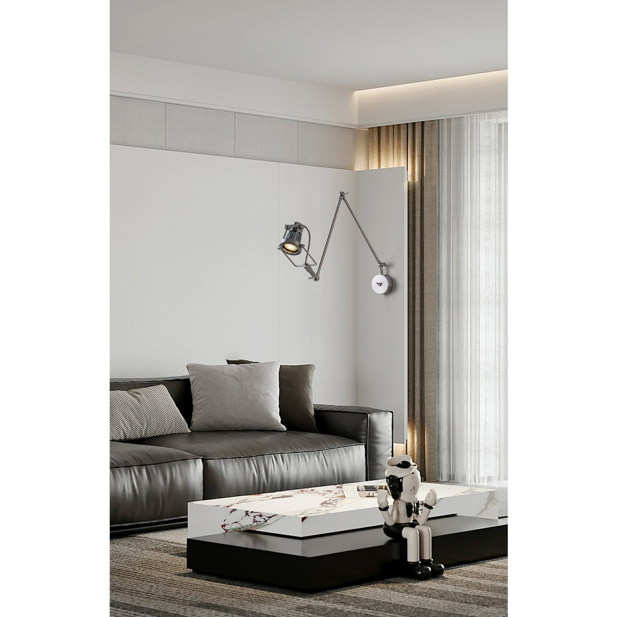 Reznor Brazo ajustable aplique de pared