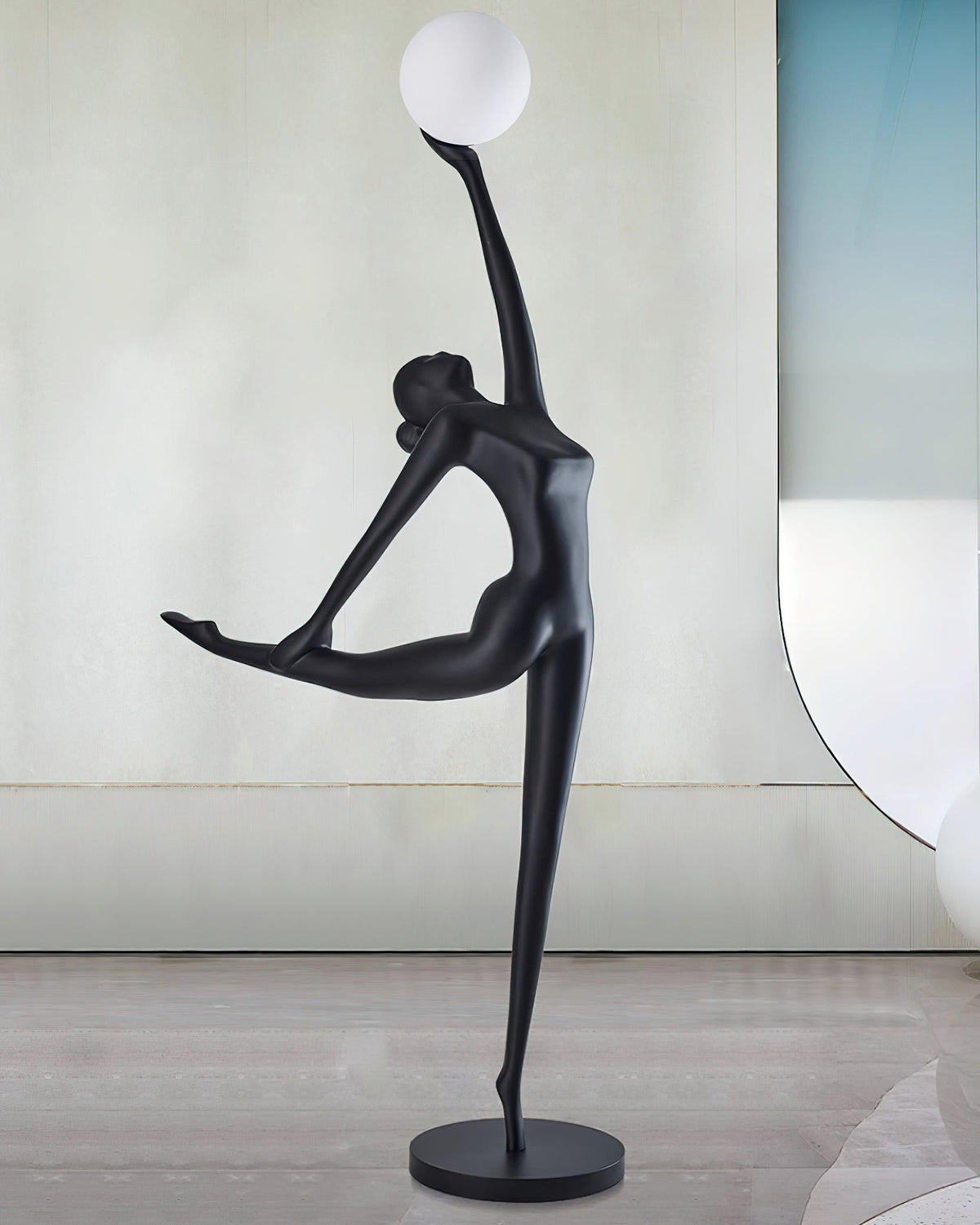 Lyrielle lámpara de pie Ballerina negra