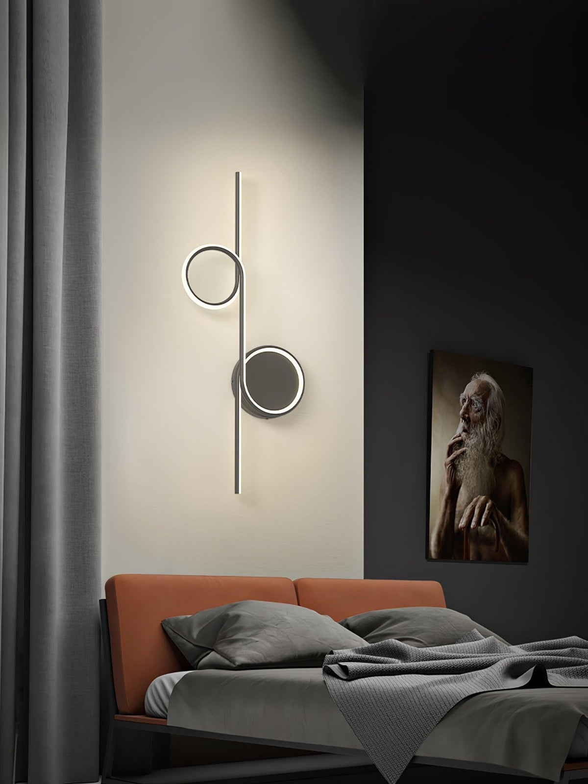 Sominex aplique de pared Geométrico