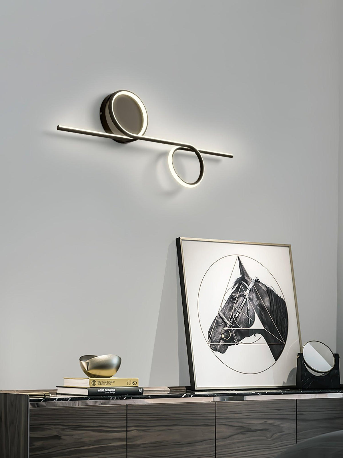 Sominex aplique de pared Geométrico