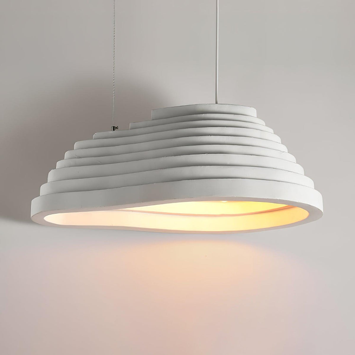Niruise lámpara colgante minimalista de resina