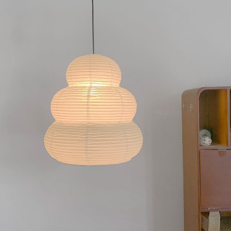 Gemma lámpara colgante moderna de papel