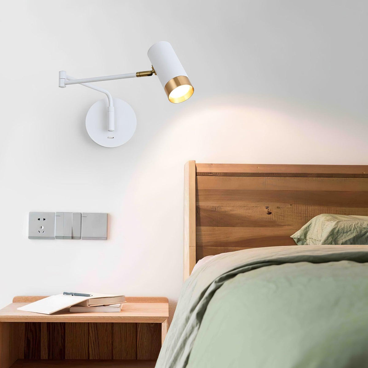 Norarina aplique de pared Premium elegancia Brazo