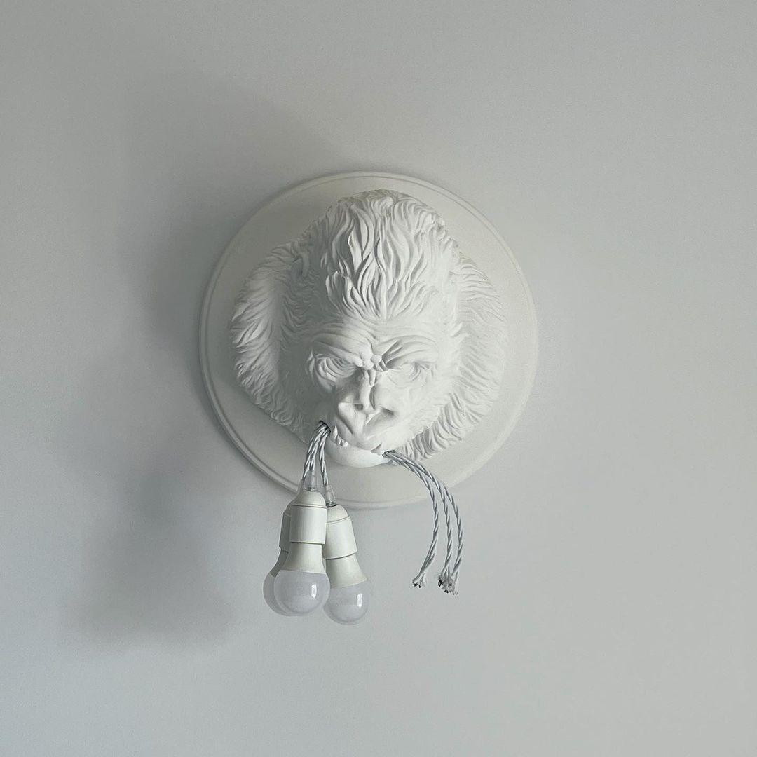 Emlen aplique de pared Premium Elegancia en resina