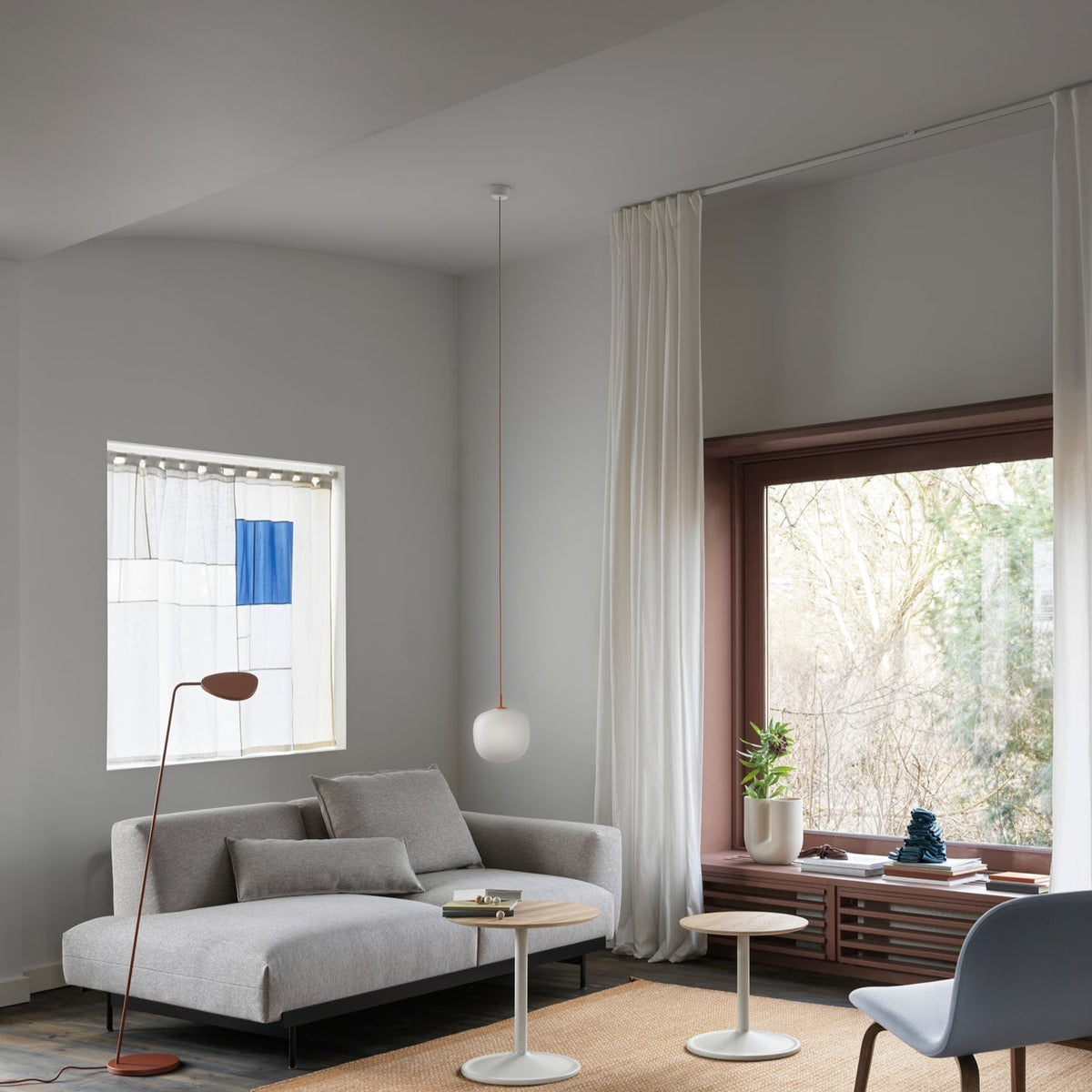 Valentina  Pendant Lamp Semi-transparent Glass