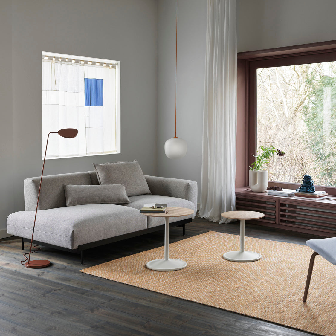 Valentina  Pendant Lamp Semi-transparent Glass