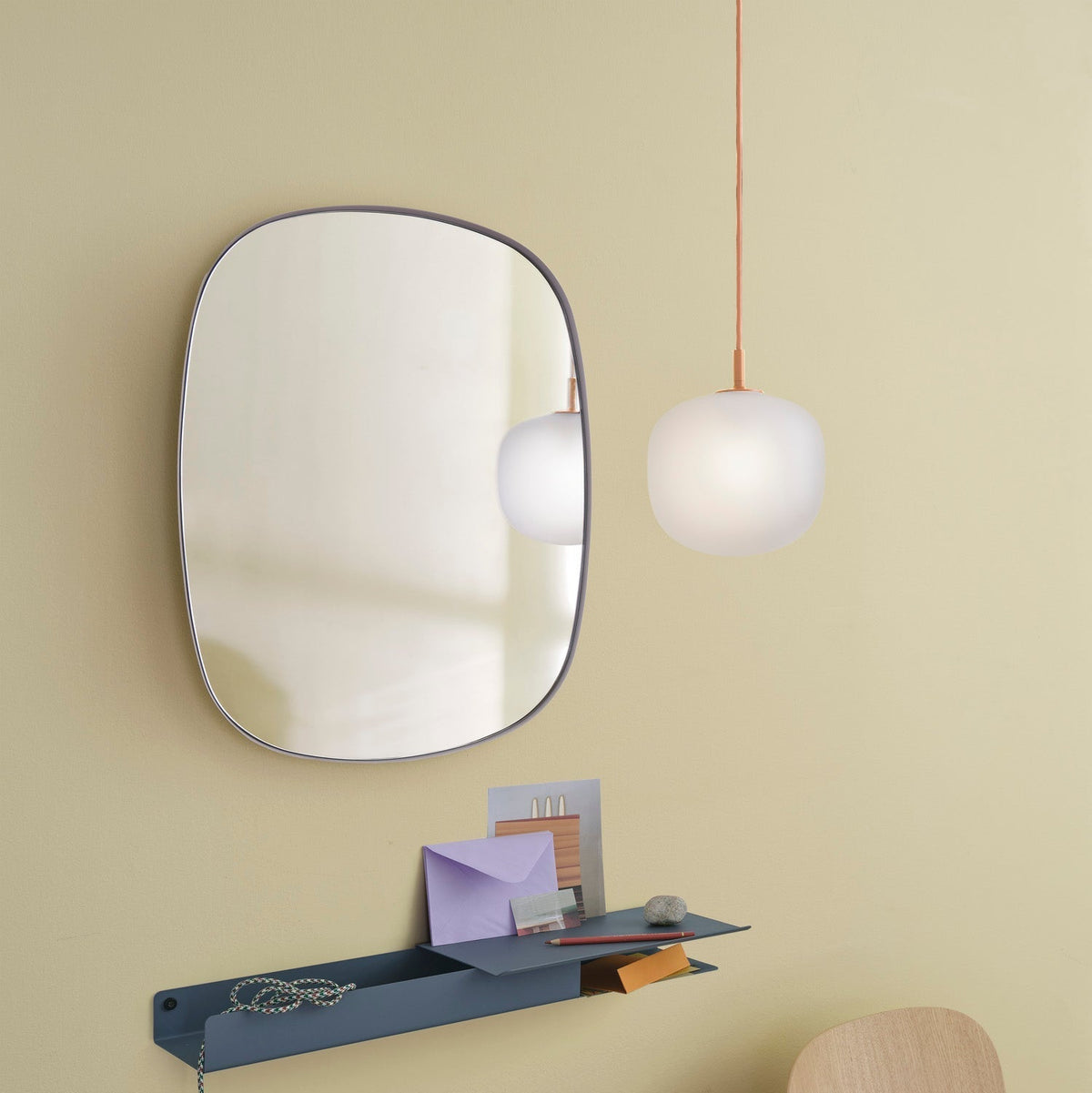 Valentina  Pendant Lamp Semi-transparent Glass