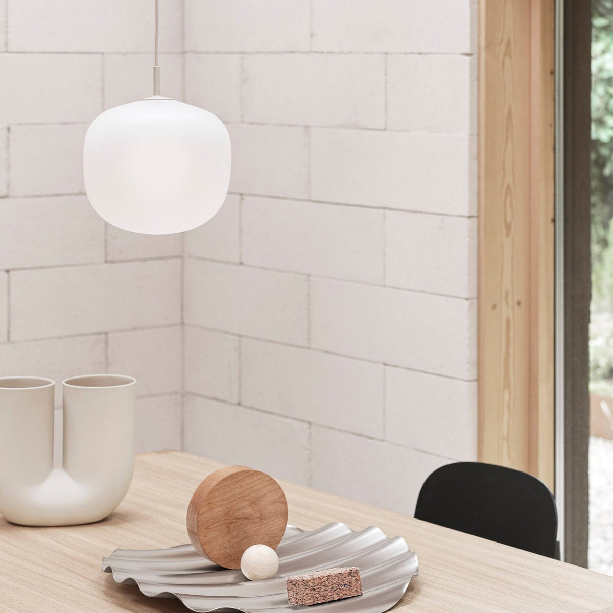 Valentina  Pendant Lamp Semi-transparent Glass