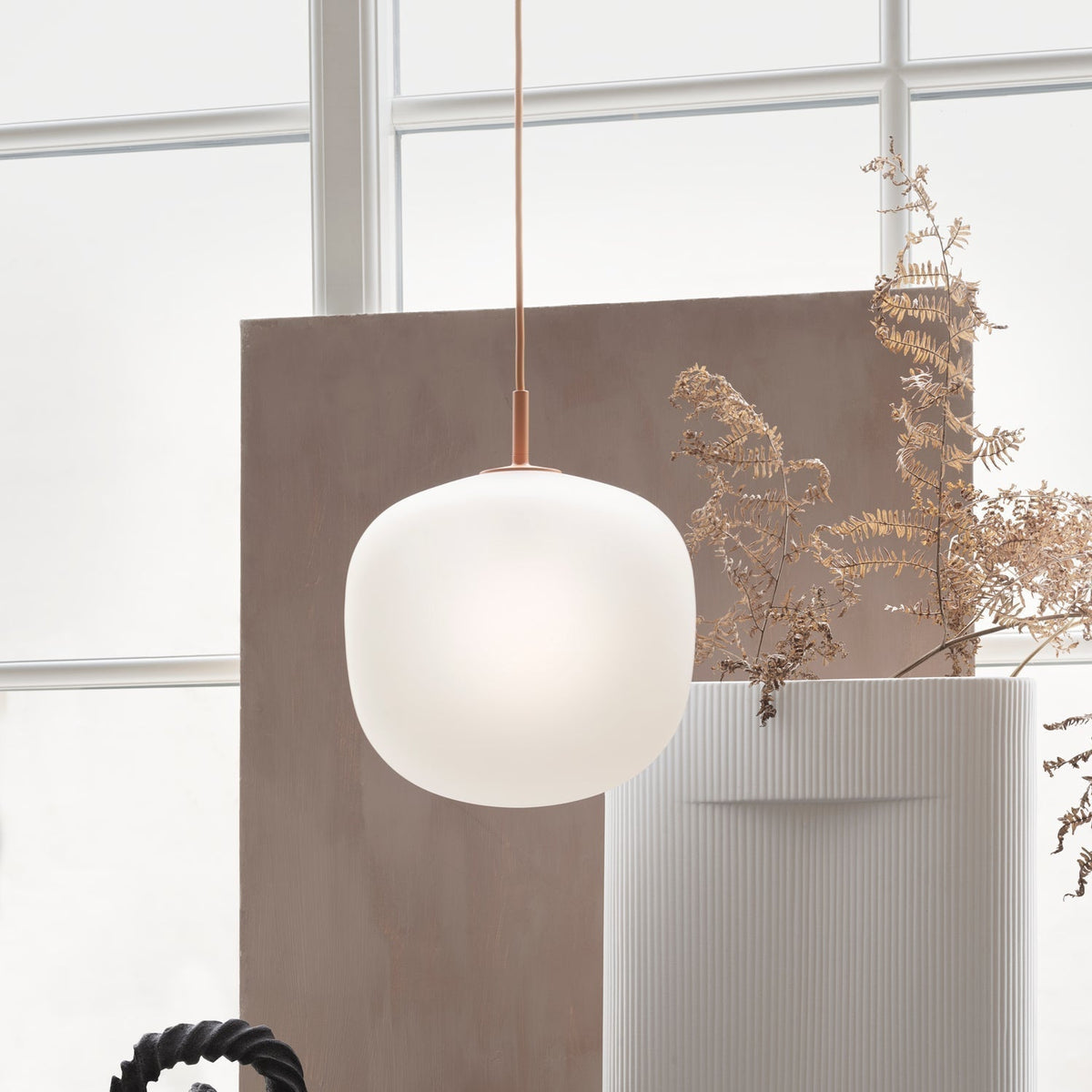 Valentina  Pendant Lamp Semi-transparent Glass