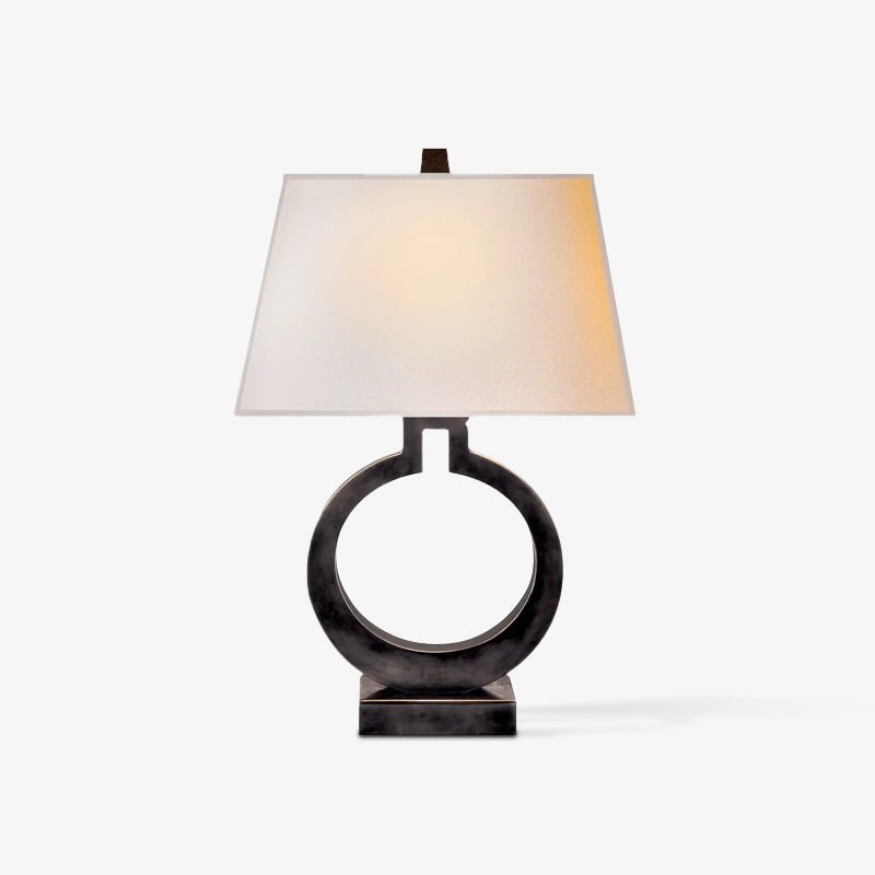 Vantor lámpara de mesa de tejido minimalista