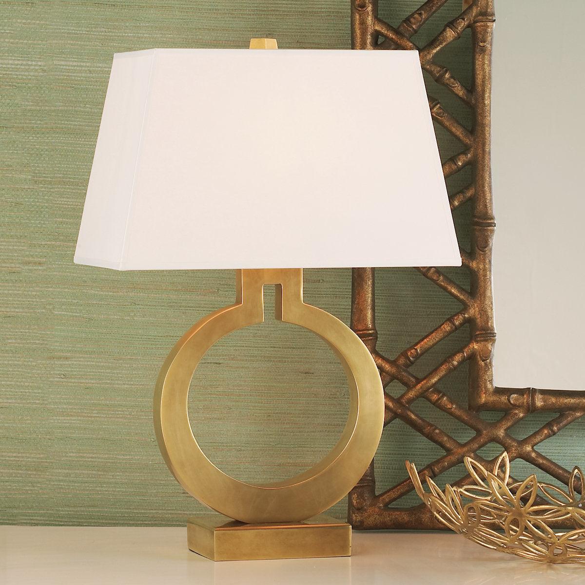 Vantor lámpara de mesa de tejido minimalista