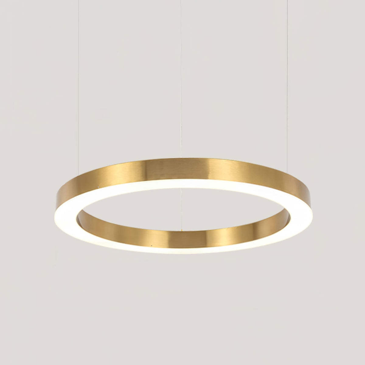 Dexlin lámpara colgante LED anillo dorado moderno 3-Anillo